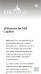 Mobile Screenshot of eb5capital.com