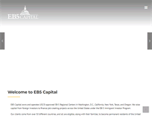 Tablet Screenshot of eb5capital.com